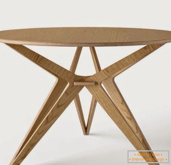 oblikovalska miza iz vezanega lesa, foto 64