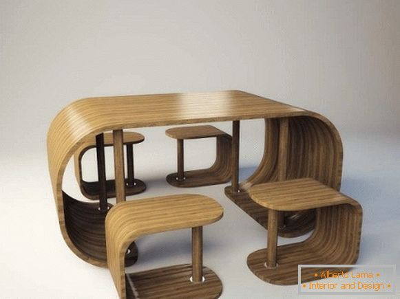 Kreativna miza iz vezanega lesa, fotografija 9