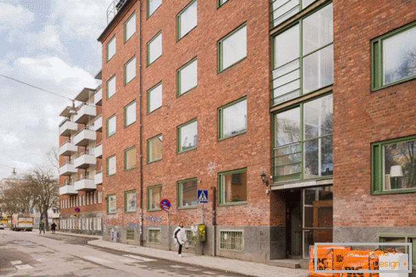 Registracija studio apartma v svetlo skandinavskem slogu