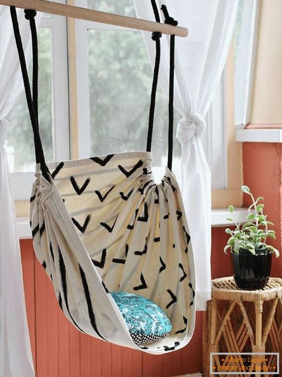 30 idej za dom: viseča stolica za viseče mreže