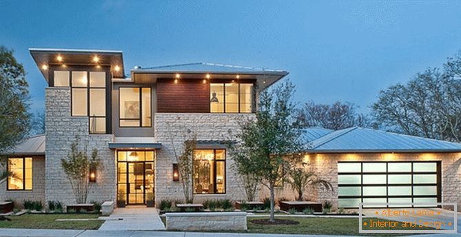 Prijeten luksuzni dom v Teksasu iz Cornerstone Architects