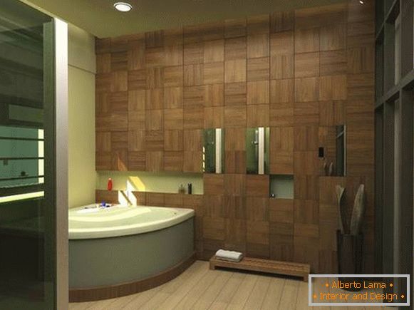 kopalnica design v zasebni hiši, fotografija 4