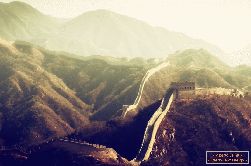 Fotografija kitajskega zidu