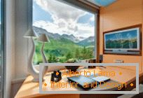Čudovit hotel Tschuggen Grand v švicarskih Alpah