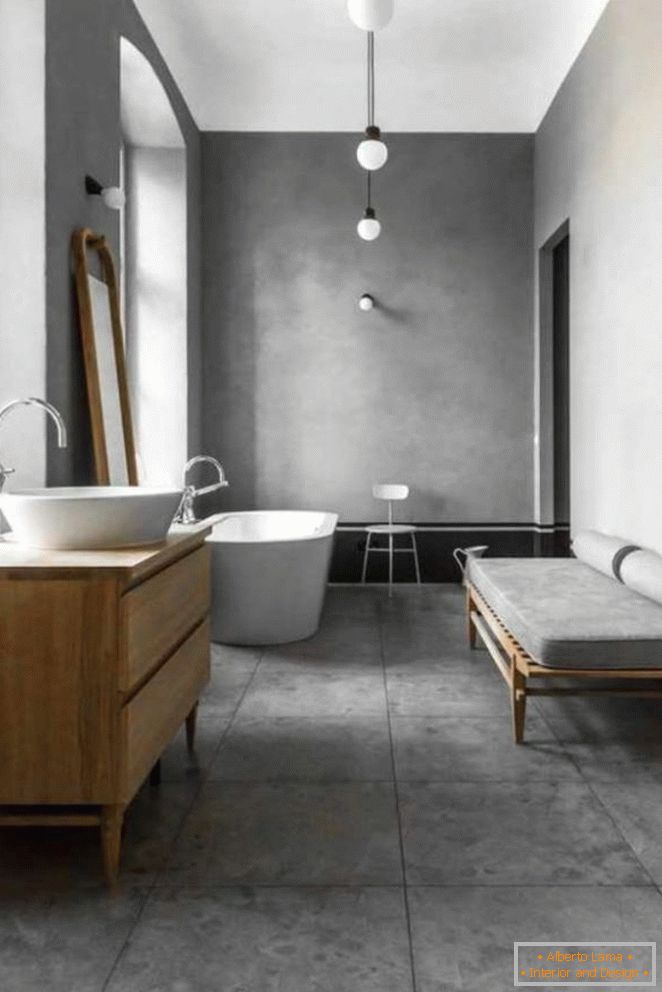 Luksuzen beneški štukature v kopalniški fotografiji
