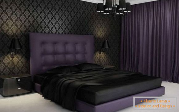 Luksuzni dizajn spalnice v klasičnem slogu