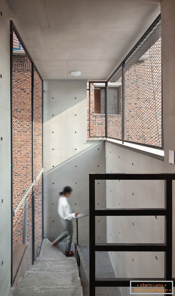 Arhitektura na majhnem kvadratu: stopnišče