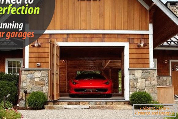 Luksuzna garaža za luksuzni avto