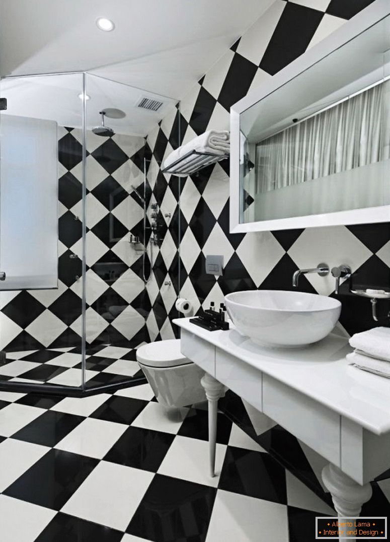 Črno-beli kopalniški prostor-spektakularni-kontrasti-4