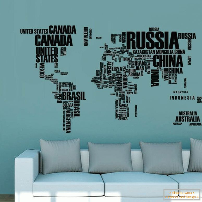 Zemljevid držav