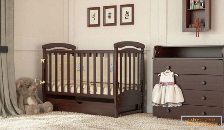 Otroška posteljica za dojenčke do štiri leta starosti