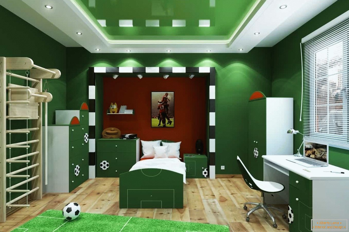 Zelena soba - nogometno igrišče