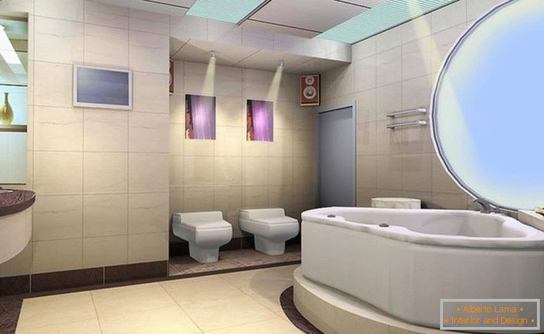 Notranjost-design kopalnice