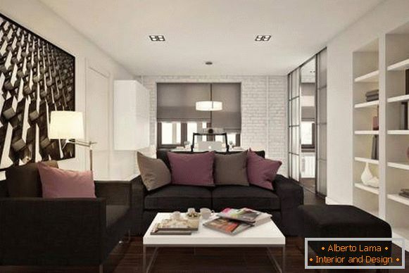Elegantna oblika dvosobnega apartmaja s 45 m2 površine