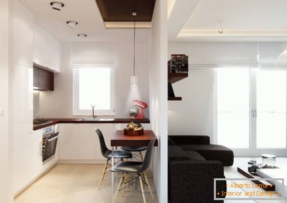 Enosobno stanovanje 40 m2 v minimalističnem slogu