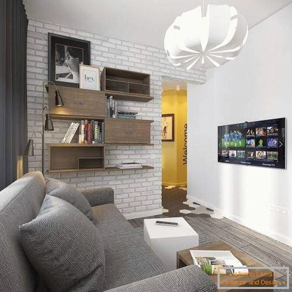 enosobni apartma-40-kvadratna m-majhna soba