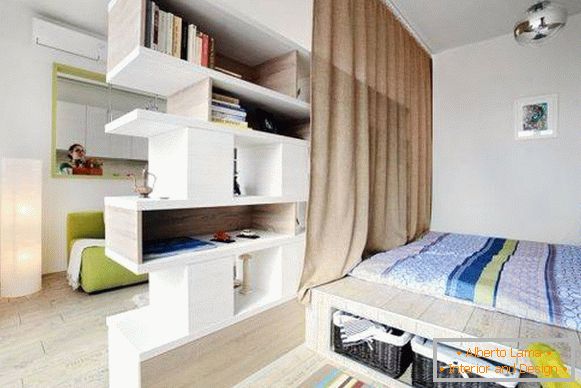Kako urediti pohištvo v enosobnem apartmaju Foto
