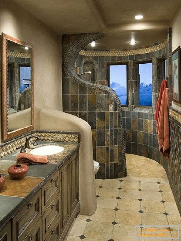 kopalnica design skupaj s straniščem, fotografija 20