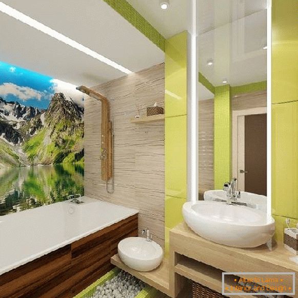 dizajn kopalnice s straniščem in pralnim strojem, foto 26