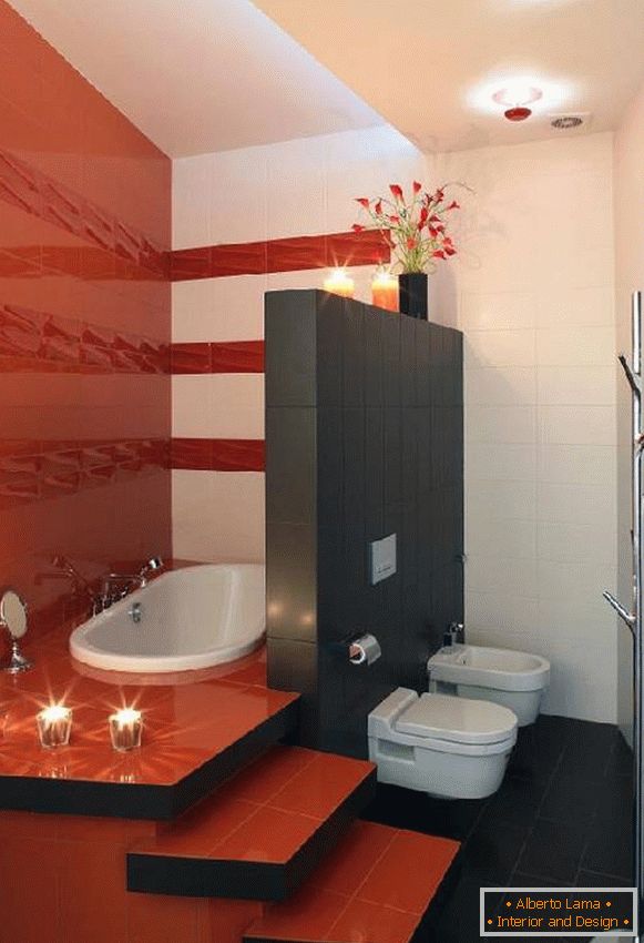 dizajn kopalnice z WC-jem in pralnim strojem, foto 44