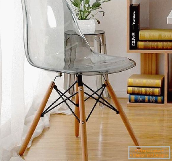 stolček Eames dsw glass, foto 25