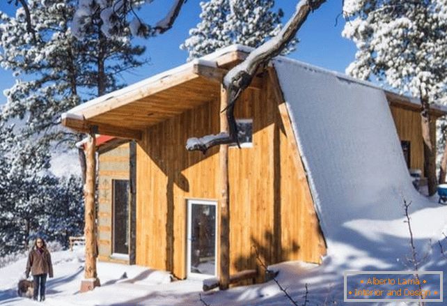 Hiša za hladno podnebje v Koloradu