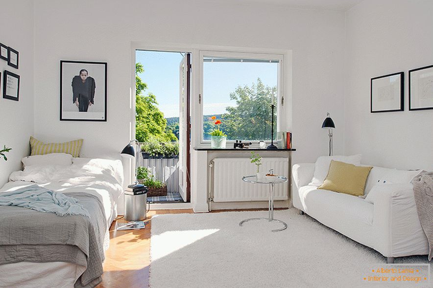 Majhno stanovanje v Goteborgu