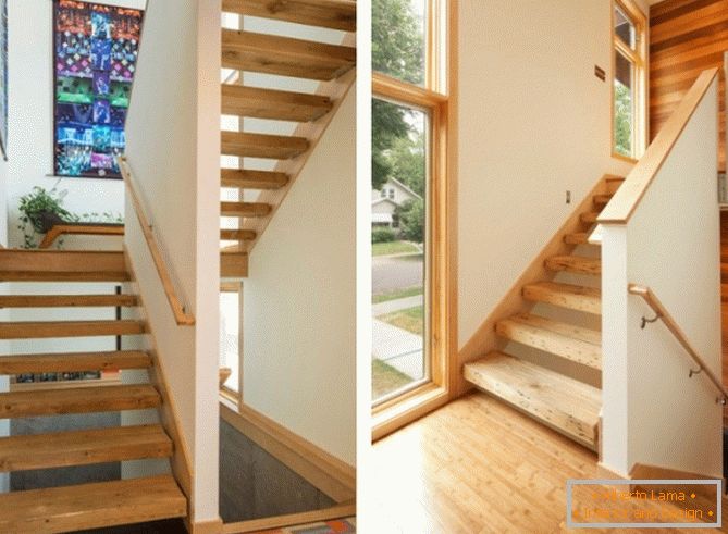 Lesene stopnice