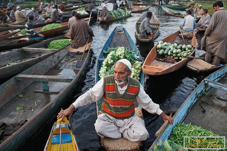 Prodajalec na ladji, Indija