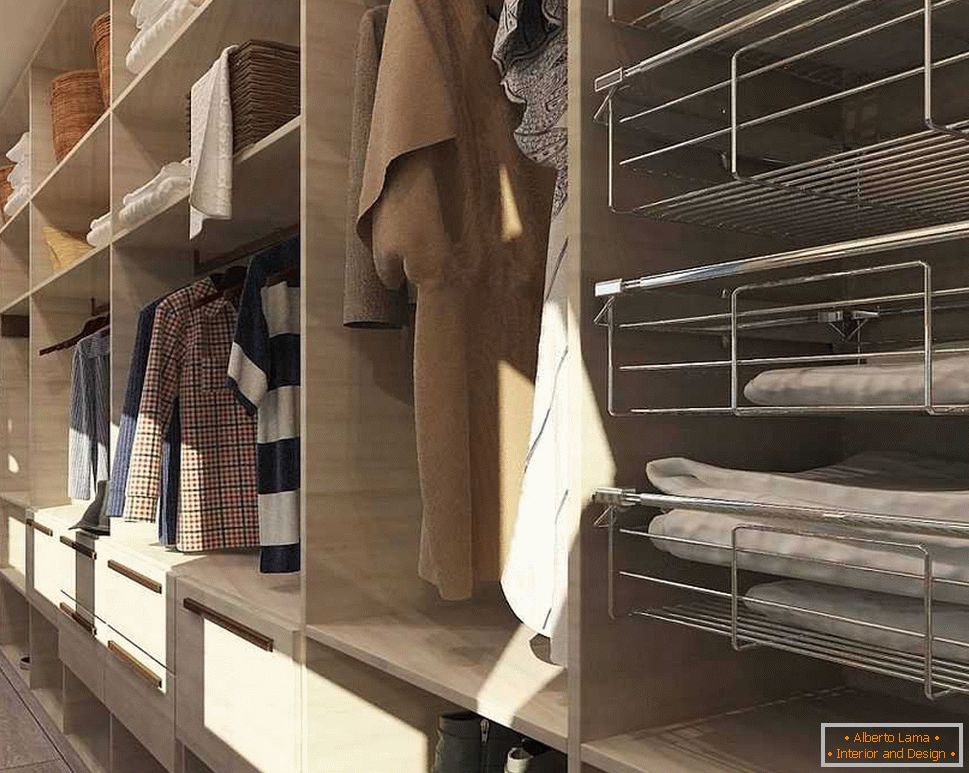 Garderoba 2 m² m. - fotografija zanimivih možnosti