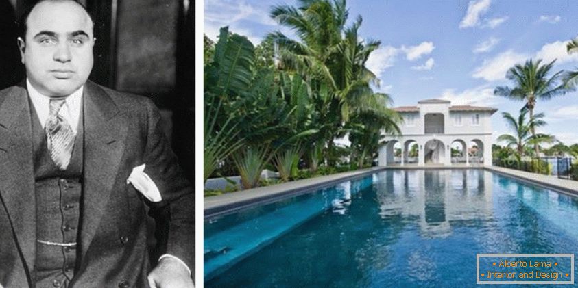 Al Capone in njegov luksuzni dom v Miamiju