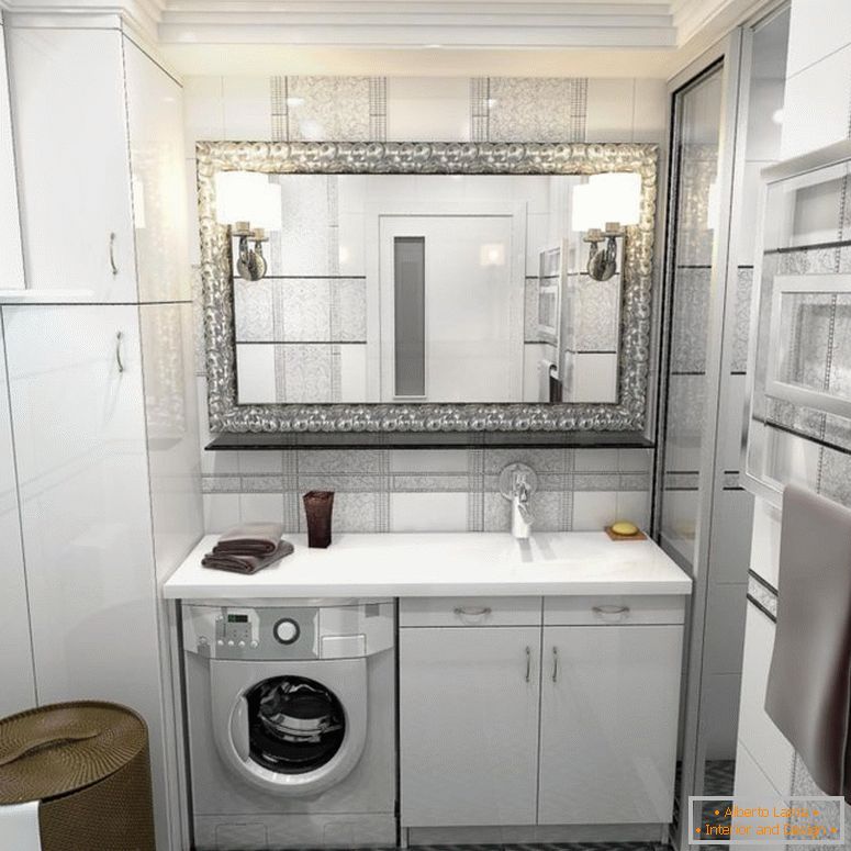 ______ gospodinjski aparati - v kombinirani kopalnici