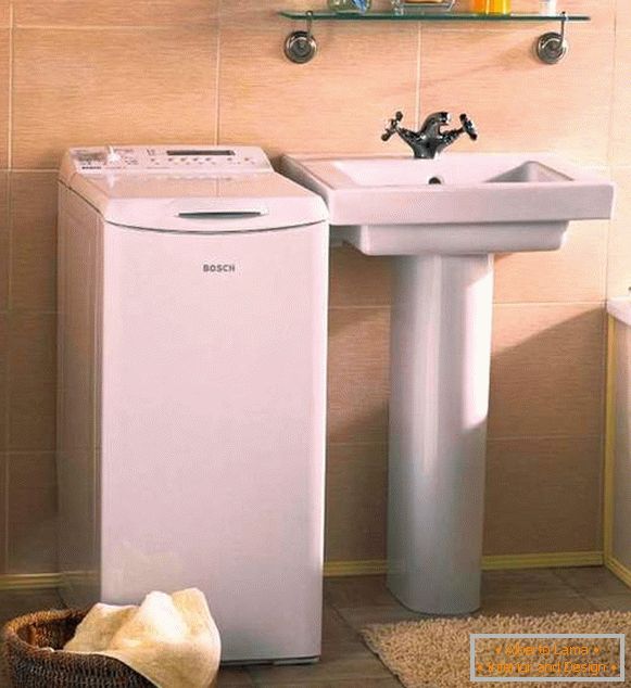 dizajn kopalnice s pralnim strojem, fotografija 22