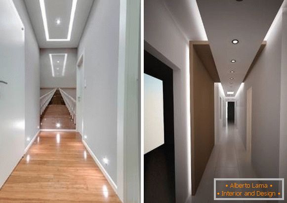 LED osvetlitev ozkega hodnika