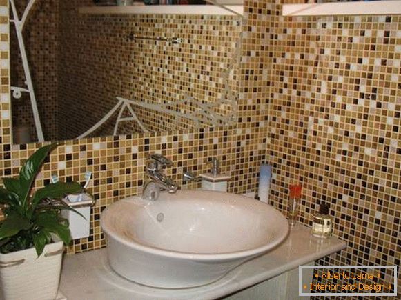 mozaik ploščice za kopalnico, fotografija 28