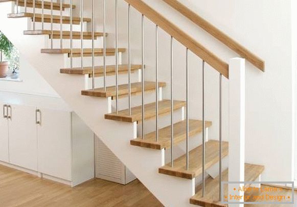 Stopnice v zasebni hiši - izbor najboljših fotografij za sodoben dizajn