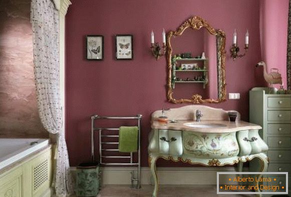 Lepa kopalnica - oblikovanje fotografij v slogu Provence