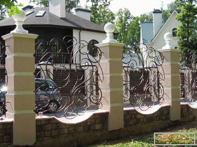 ворота и ograje za zasebno hišo фото