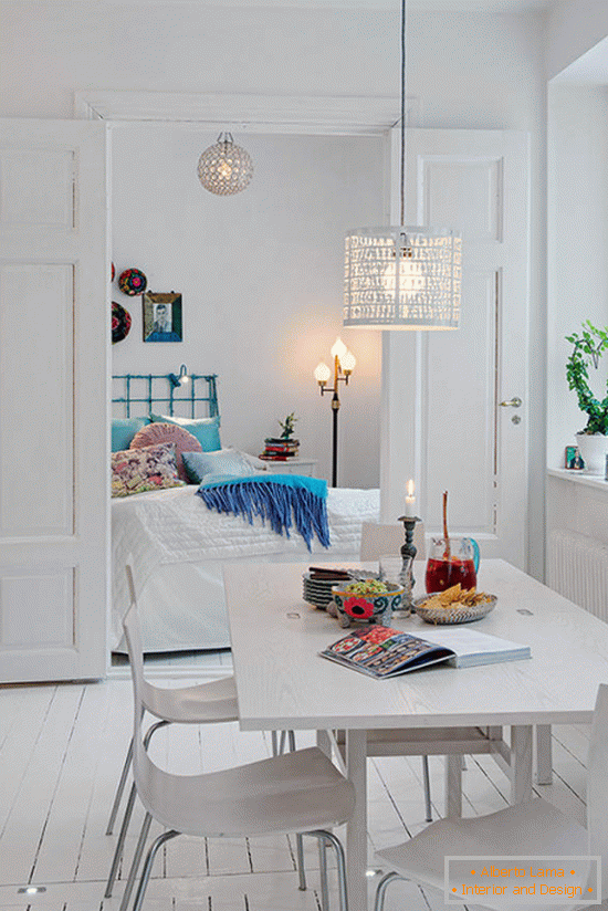 Izvirno majhno stanovanje s 34 m2 na Švedskem