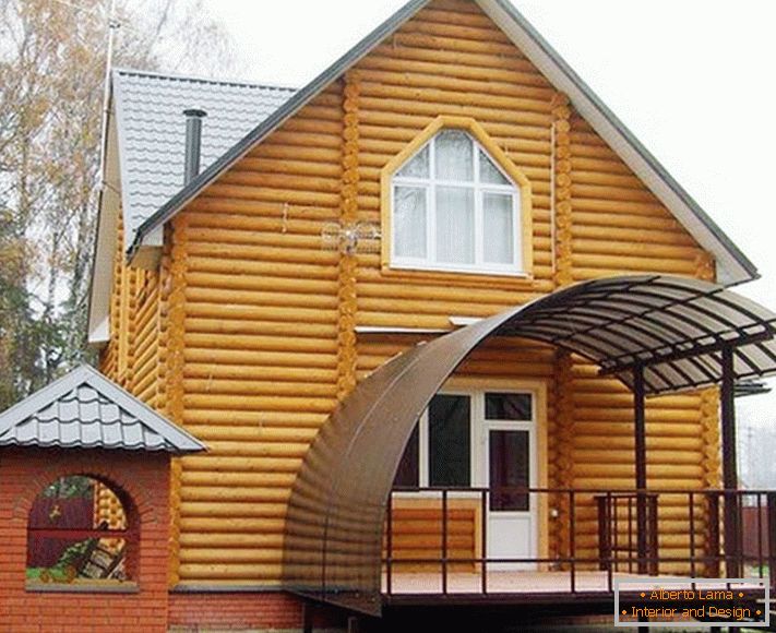 поликарбонатное veranda hiše