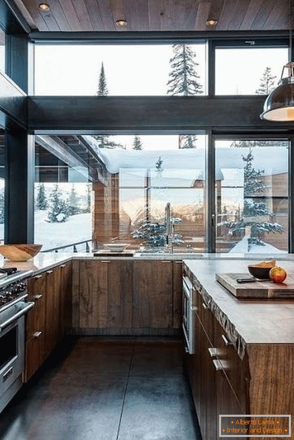 lesene fasade za kuhinjo, fotografija 1