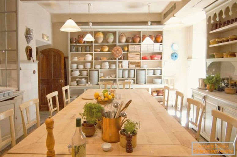 Design-kitchen-in-style-Provence-parfum-enostavnost-in-udobje-pištole
