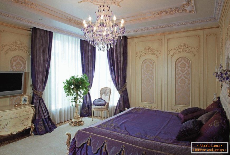 Zasnova kraljeve spalnice