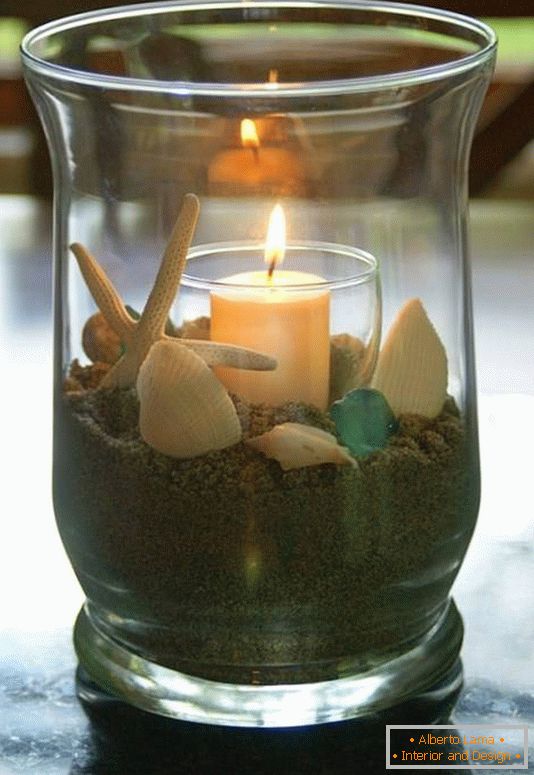 Ideja za svečnik z lastnimi rokami