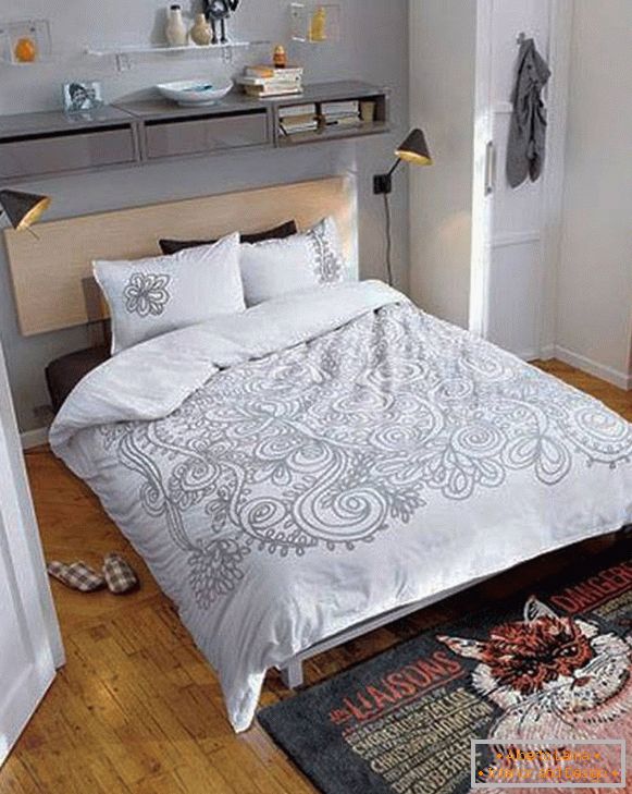 Izvirni in preprosti dizajn spalnice