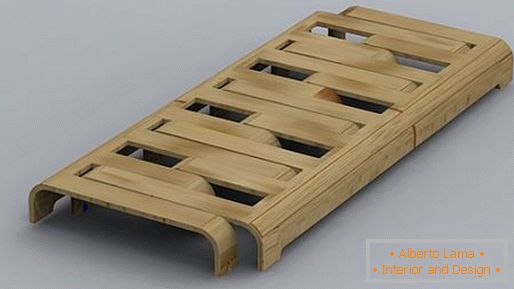 Lattice lesena postelja osnove