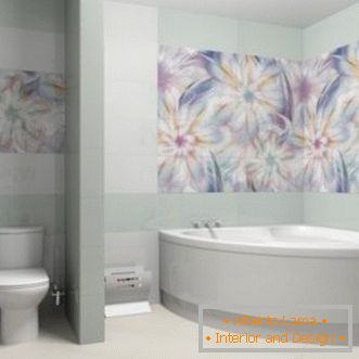 Mozaik za kopalnico - 100 fotografij idej, kako okrasiti