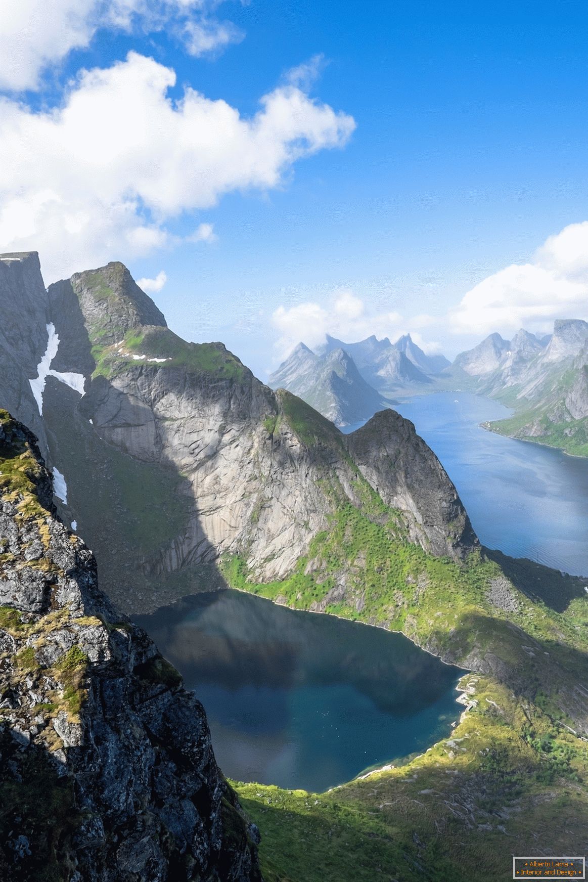Norveška z vidika ptičje perspektive