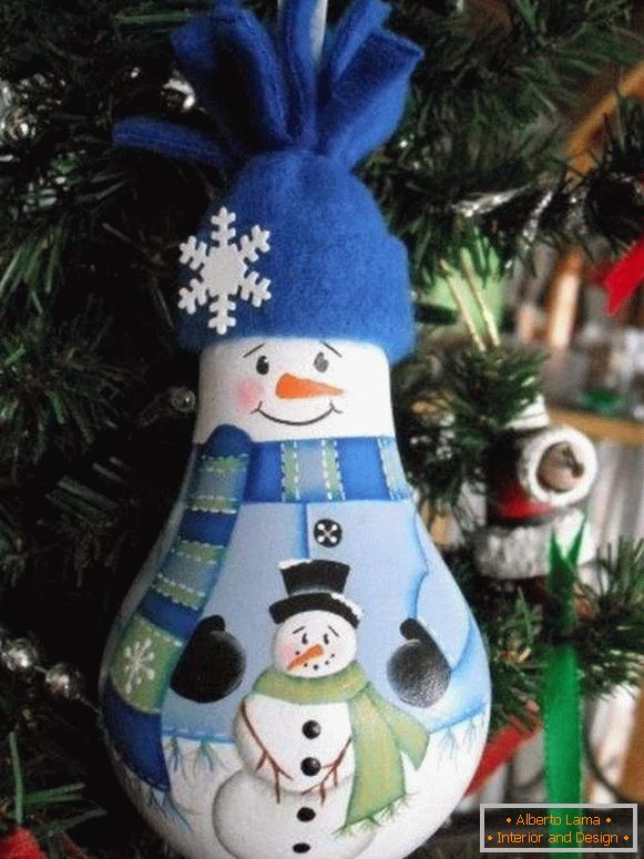 Novoletne igrače na božično drevo z lastnimi rokami iz papirja, foto 24