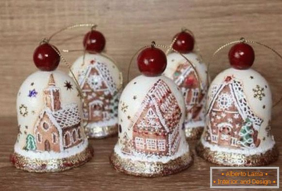 самодельные Novoletne igrače na božično drevo z lastnimi rokami, foto 31